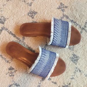 Target sandals, size 6.5, never worn